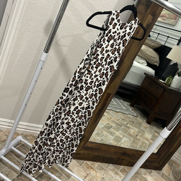 Long, Cheetah Print Cover Up - Picture 4 of 5